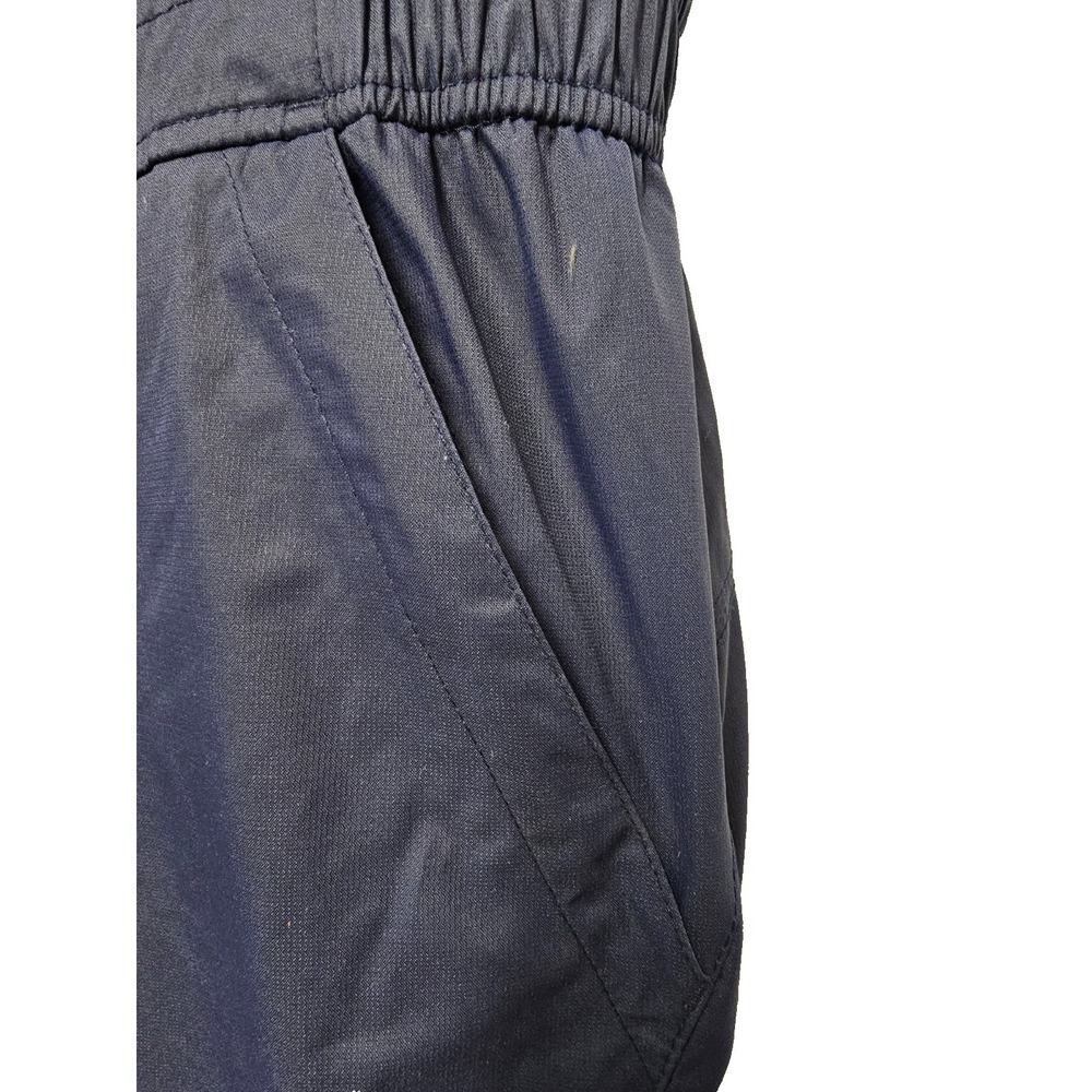 LL Bean Cold Buster Snow Bibs Youth Navy Overall Snow Pants Winter Thinsulate 12 - Picture 4 of 11